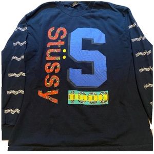 Stussy Long Sleeve Logos Men’s size Large